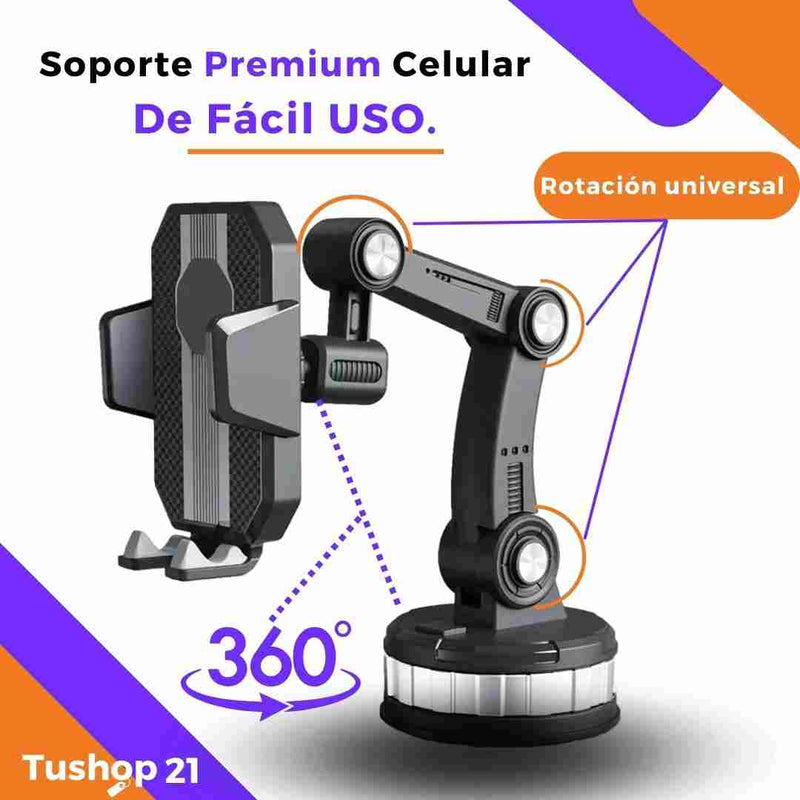 Soporte para Celular Premium Universal © 360º Reforzado